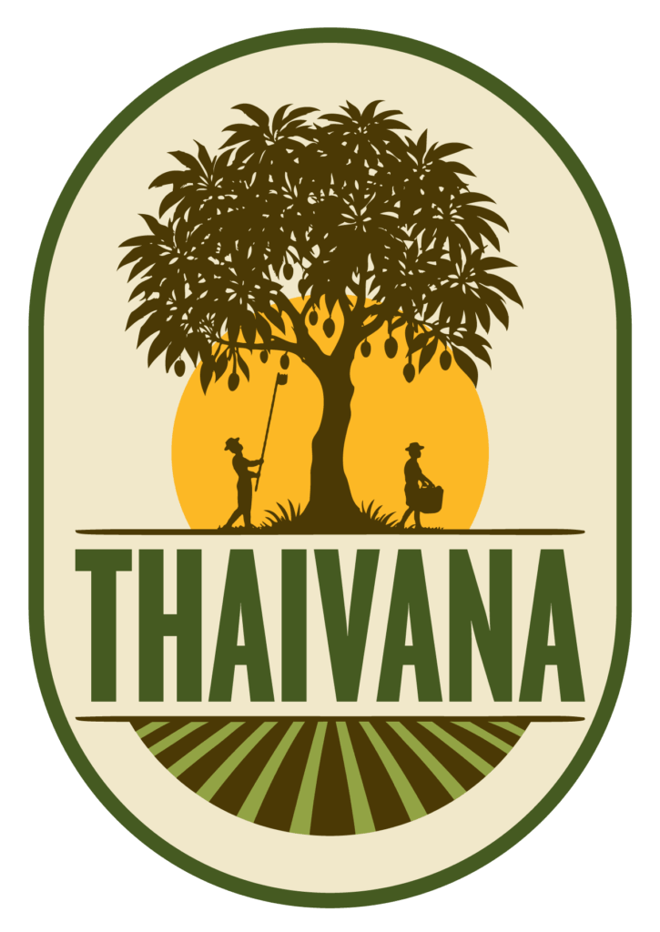 Thaivana brand export sticker